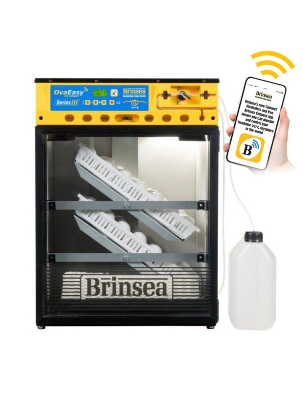 Brinsea Ova-Easy 100 Advance EX
Connect Series III Brutmaschine mit Feuchtigkeitspumpe