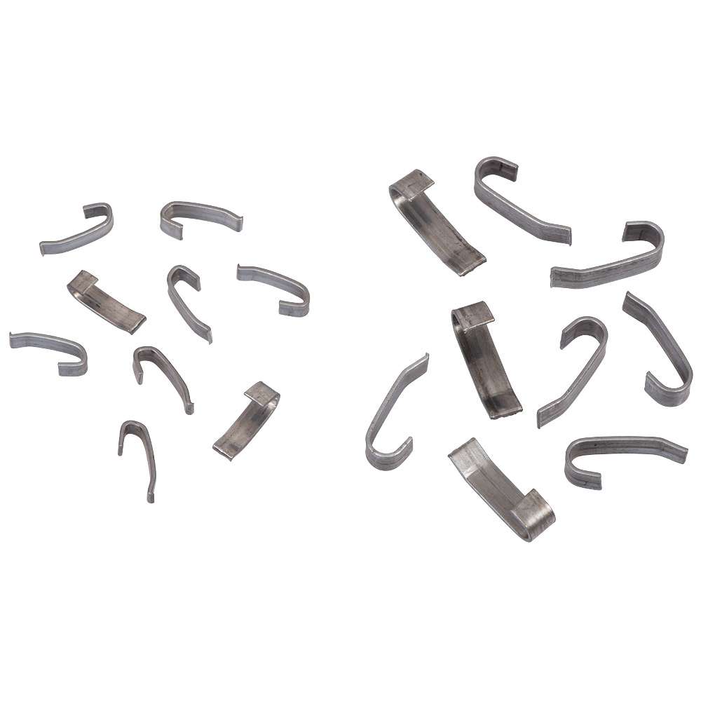J-Clips, verzinkt, 4 mm/6mm